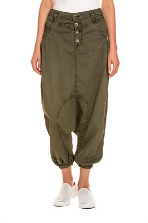 Trousers KHUJO. Цвет: green