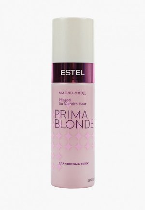 Масло для волос Estel PRIMA BLONDE блондированных PROFESSIONAL 100 мл. Цвет: розовый