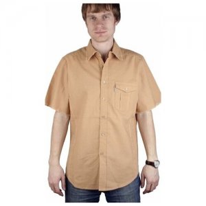 Рубашка мужская Casual Beig2-5K, рос.р-р: 48/M Maestro. Цвет: оранжевый