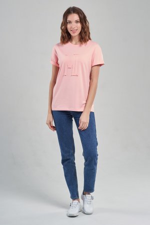 Блуза MARI-LINE. Цвет: розовый