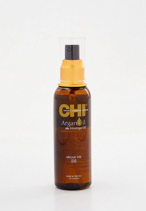 Масло для волос Chi ARGAN OIL plus MORINGA OIL, 89 мл. Цвет: прозрачный