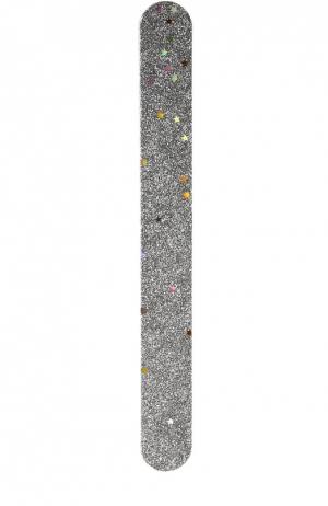 Пилка для ногтей, оттенок Серебряные звезды Kure Bazaar. Цвет: бесцветный