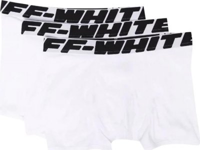 Боксеры Industrial Boxers (3 Pack) 'White/Black', белый Off-White