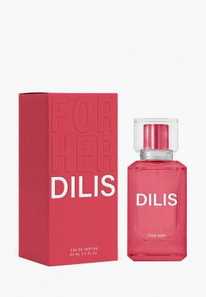 Парфюмерная вода Dilis Parfum For Her, 80 мл. Цвет: прозрачный