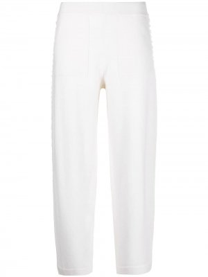 Трикотажные брюки с вышивкой Iris Von Arnim. Цвет: нейтральные цвета