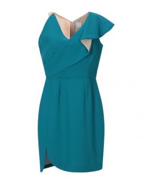 Короткое платье CO|TE. Цвет: цвет морской волны