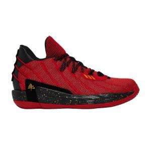 Dame 7 Chinese New Year Мужские кроссовки Red Scarlet Gold-Metallic FY3442 Adidas