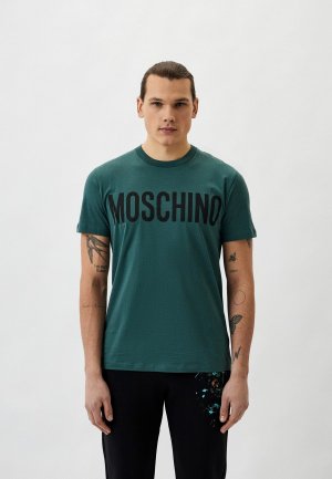 Футболка Moschino Couture. Цвет: зеленый
