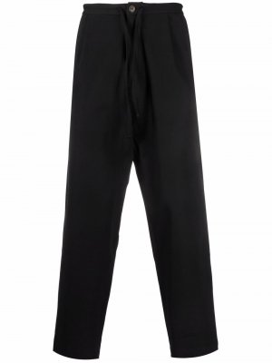 Drawstring-waist trousers Société Anonyme. Цвет: черный