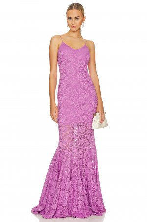 Платье Morgana Gown, фиолетовый CAROLINE CONSTAS