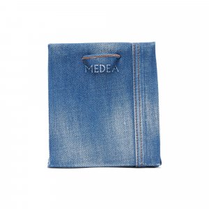 Короткая джинсовая сумка , цвет Синий Medea