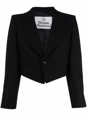 Укороченный блейзер Vivienne Westwood. Цвет: черный