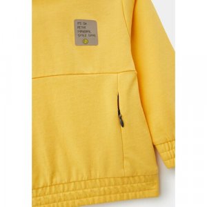 Пуловер , размер 104, желтый Mayoral. Цвет: желтый/серый