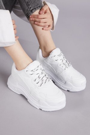 Женская спортивная обувь белого цвета Bls-q , белый Tonny Black