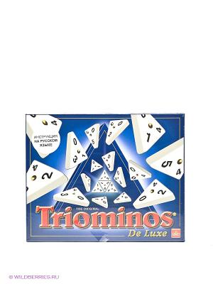 Настольная игра Triominos de luxe GOLIATH. Цвет: белый, синий