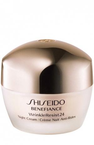 Ночной крем с комплексом против морщин 24 часа Benefiance Shiseido. Цвет: бесцветный