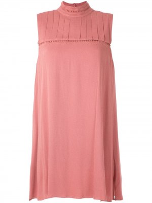 Платье Hagia со складками Olympiah. Цвет: розовый