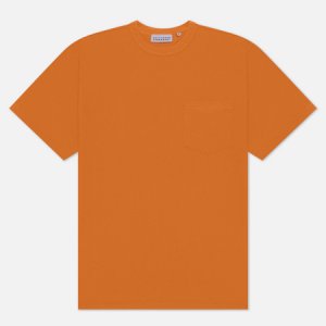 Мужская футболка Permanent One Pocket 23FW EASTLOGUE. Цвет: оранжевый