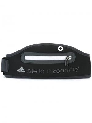Ремень для бега Adidas By Stella Mccartney. Цвет: чёрный