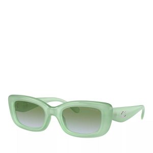 Солнцезащитные очки 0hc8390u 51 5807i7 milky , зеленый Coach