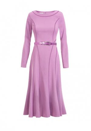 Платье LO. Цвет: фиолетовый