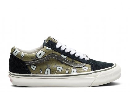 Кроссовки Undefeated X Og Old Skool Lx 'U-Man - Grasshopper', зеленый Vans