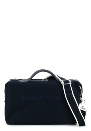 Спортивная сумка EMPORIO ARMANI. Цвет: синий