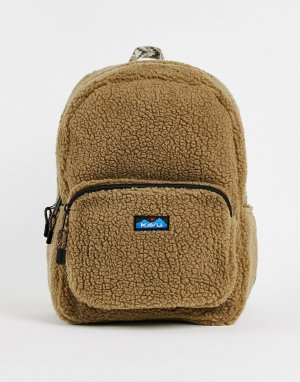 Коричневый флисовый рюкзак -Коричневый цвет KAVU