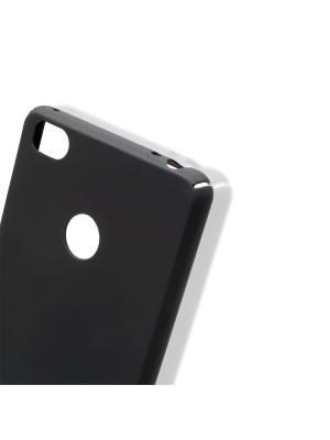 Пластиковая накладка Soft-Touch для Xiaomi Mi4 S Rosco. Цвет: черный