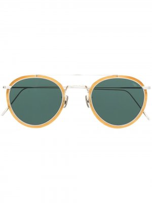 Солнцезащитные очки-авиаторы Eyevan7285. Цвет: серебристый