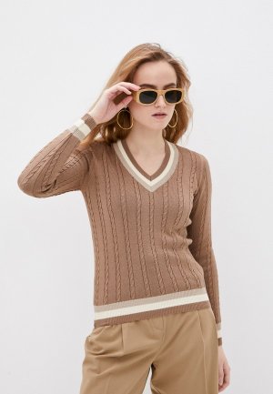 Пуловер Maria Velada. Цвет: коричневый