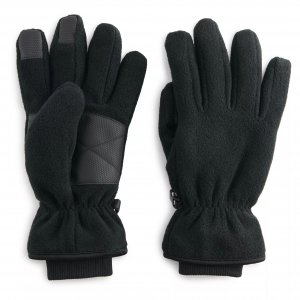 Мужские перчатки из микрофлиса с манжетами для сенсорного экрана Tek Gear