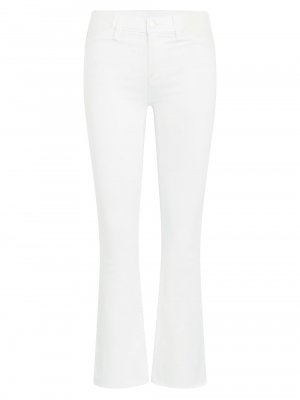 Укороченные джинсы для беременных Nico со средней посадкой , белый Hudson Jeans