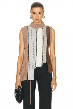 Свитер Connector Cable Knit Vest Christopher Esber