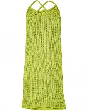 Платье SUNNEI Waffle Knit Dress, цвет Acid Green