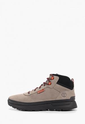 Ботинки Timberland Field Trekker Mid STEEPLE GREY. Цвет: серый