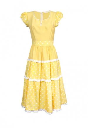 Платье Maria Rybalchenko. Цвет: желтый