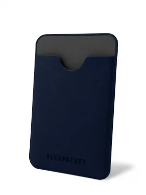 Кредитница унисекс POL-7ES темно-синяя-classic Flexpocket. Цвет: синий