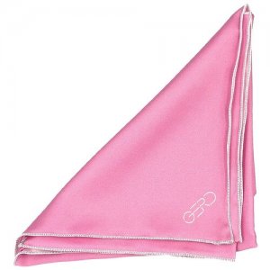 Платок Royal Pink silk 63,5х63,5 ROUTEMARK. Цвет: розовый