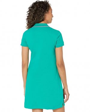 Платье U.S. POLO ASSN. USPA Tipped Dress, цвет Deep Green