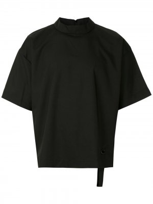 Поплиновая футболка свободного кроя Piet. Цвет: черный