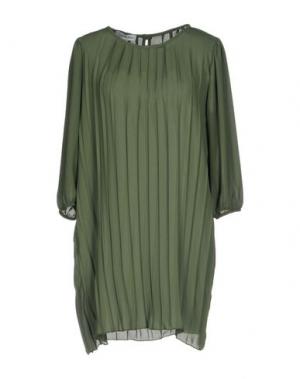 Короткое платье ROBERTA RANIERI. Цвет: зеленый-милитари