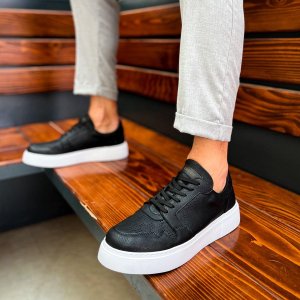 Оригинальные брендовые оксфорды черного цвета, повседневные мужские кроссовки, кожаная мужская обувь высокого качества, CH153 Chekich