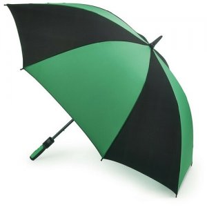 Зонт-трость S837-097 Fulton. Цвет: зеленый/черный