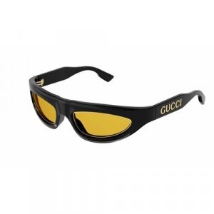 Солнцезащитные очки GG1062S 001, черный GUCCI. Цвет: черный