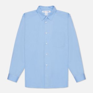 Мужская рубашка Forever Wide Сlassic Cotton Poplin Comme des Garcons SHIRT. Цвет: голубой