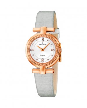 C4562/1 Lady Petite серые кожаные женские часы , серый Candino