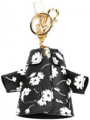 Брелки и цепочки для ключей Dolce & Gabbana. Цвет: чёрный