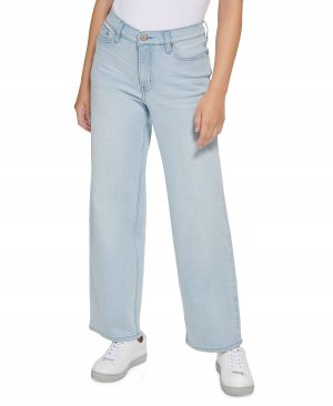 Женские винтажные широкие джинсы с высокой посадкой Calvin Klein Jeans, небо Jeans by
