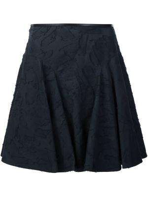 Расклешенная юбка Maiyet. Цвет: синий